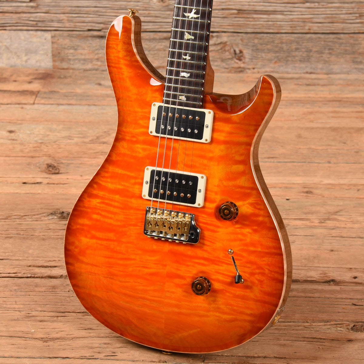 PRS Wood Library Custom 24 10-Top Solana Burst 2023 - View 2 | MusicMarket