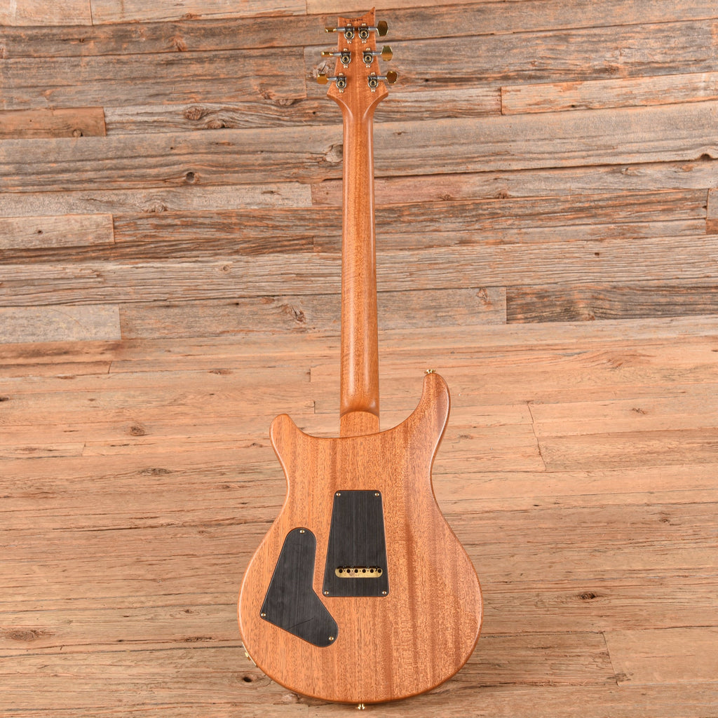 PRS Wood Library Custom 24 Fatback 10-Top Slate Blue Satin 2016 - View 5 | MusicMarket