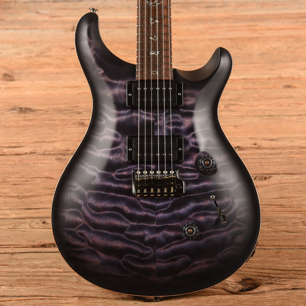 PRS Wood Library Custom 24 w/Brazilian Rosewood Fretboard Satin Purple Mist 2023 - MusicMarket