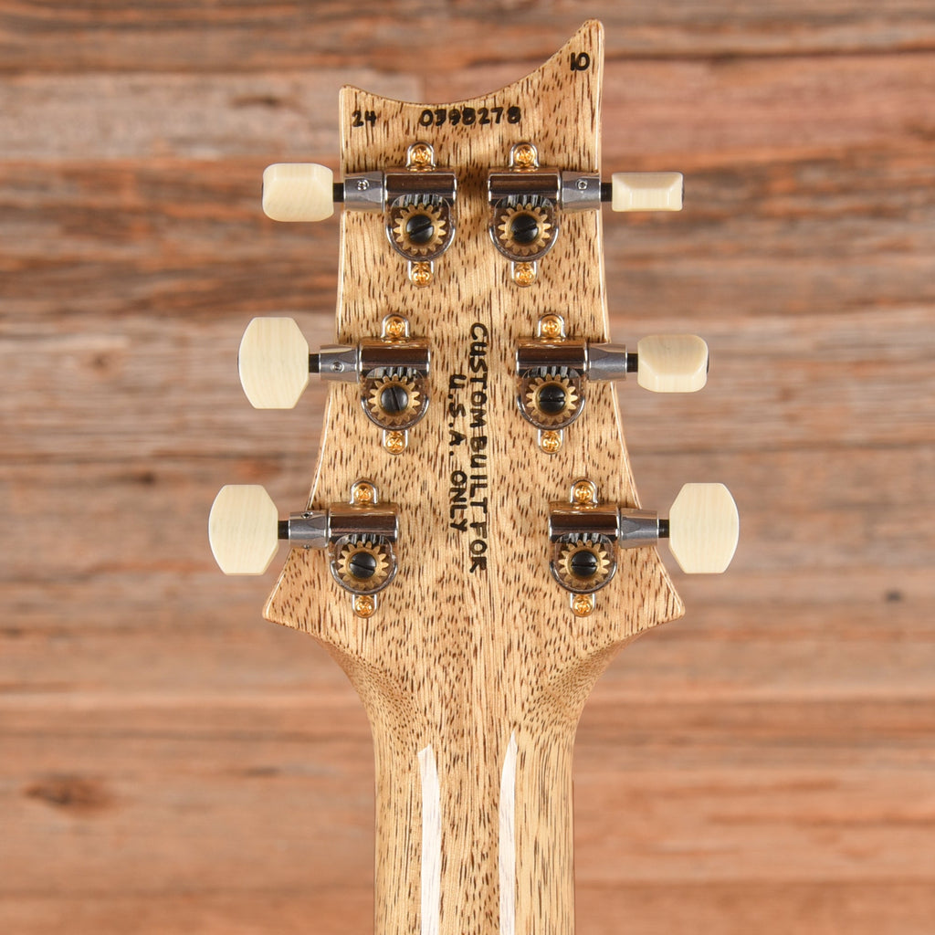 PRS Wood Library DGT 10-Top w/Korina Neck and Brazilian Rosewood Fretboard Charcoal 2024 - View 7 | MusicMarket