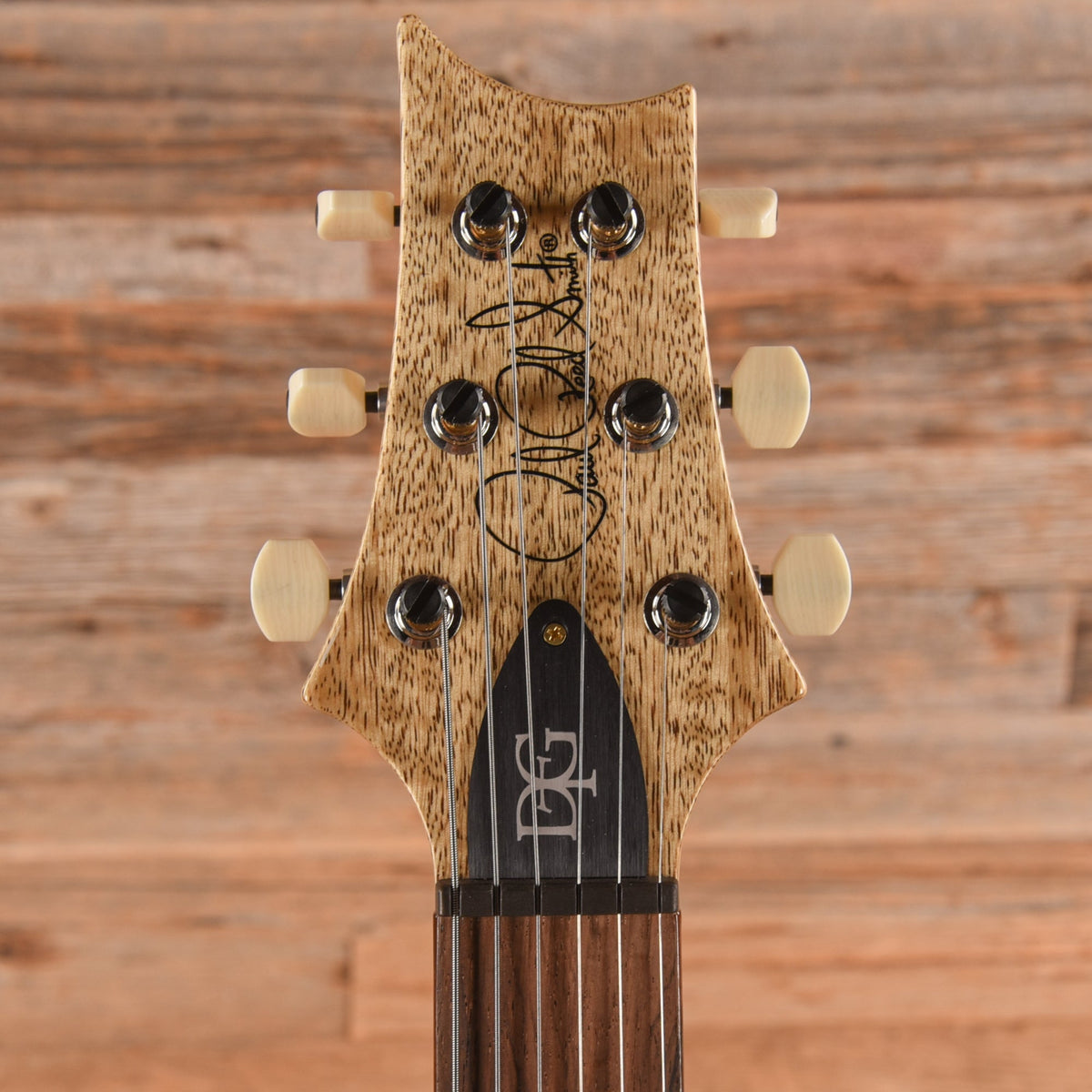 PRS Wood Library DGT 10-Top w/Korina Neck and Brazilian Rosewood Fretboard Charcoal 2024 - View 6 | MusicMarket