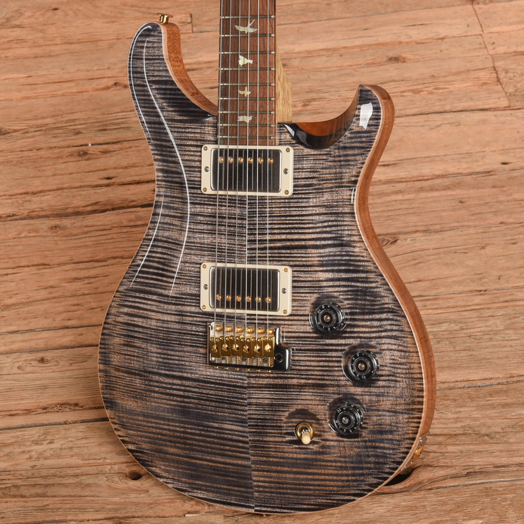 PRS Wood Library DGT 10-Top w/Korina Neck and Brazilian Rosewood Fretboard Charcoal 2024 - View 2 | MusicMarket
