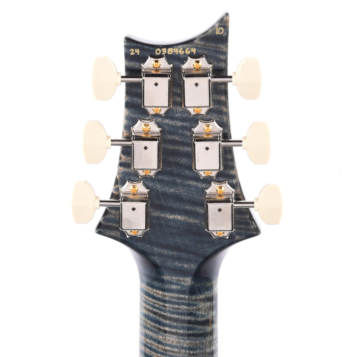 PRS Wood Library McCarty 594 10-Top Quilt Faded Whale Blue w/Figured Stained Maple Neck & Cocobolo Fingerboard -