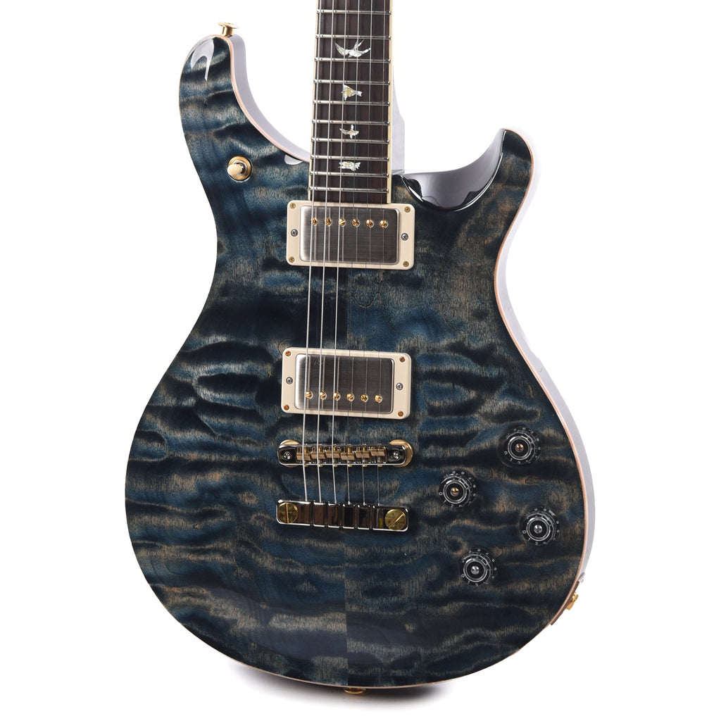 PRS Wood Library McCarty 594 10-Top Quilt Faded Whale Blue w/Figured Stained Maple Neck & Cocobolo Fingerboard -