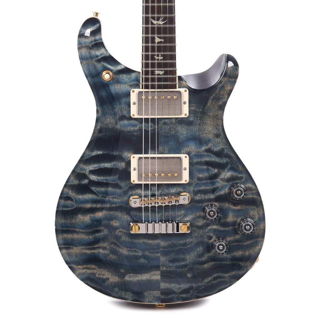 PRS Wood Library McCarty 594 10-Top Quilt Faded Whale Blue w/Figured Stained Maple Neck & Cocobolo Fingerboard -