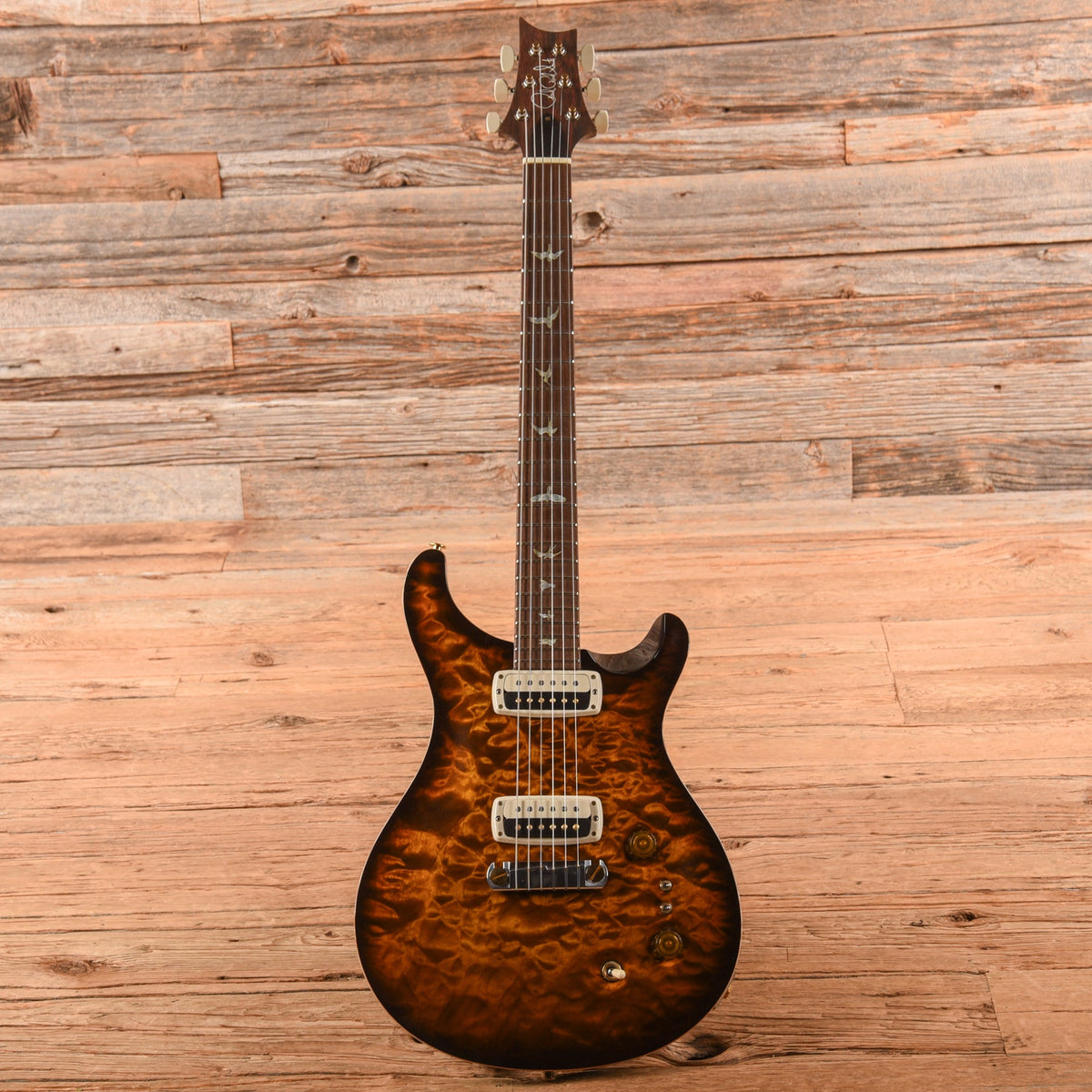 PRS Wood Library Paul's Guitar w/Brazilian Rosewood Fretboard Sunburst 2024 - View 4 | MusicMarket