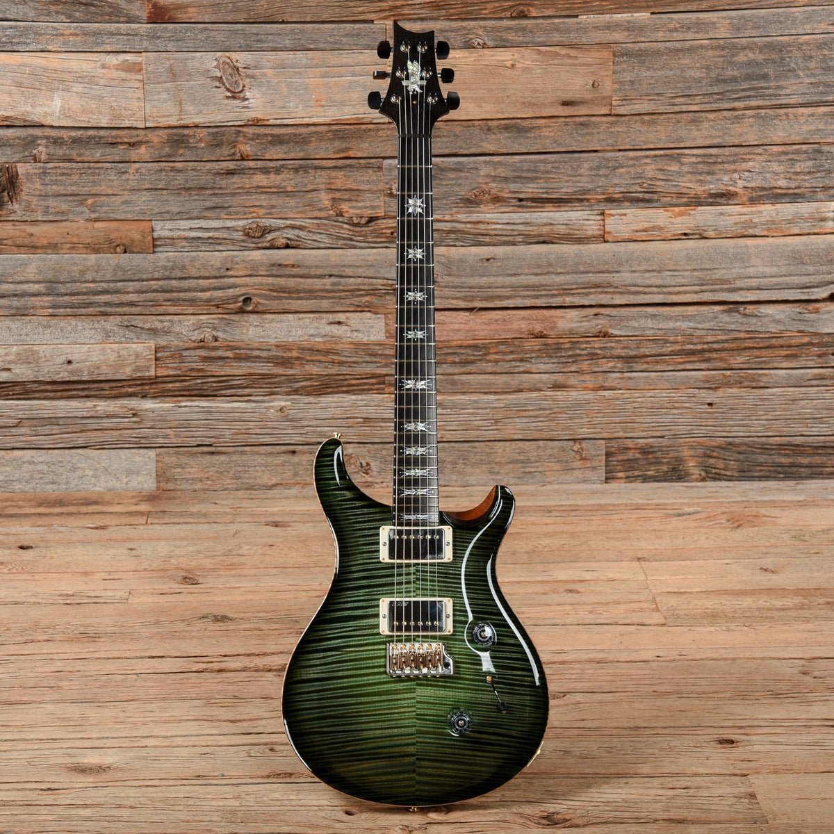 PRS Lotus Knot Custom 24 Sage Green - View 4 | MusicMarket