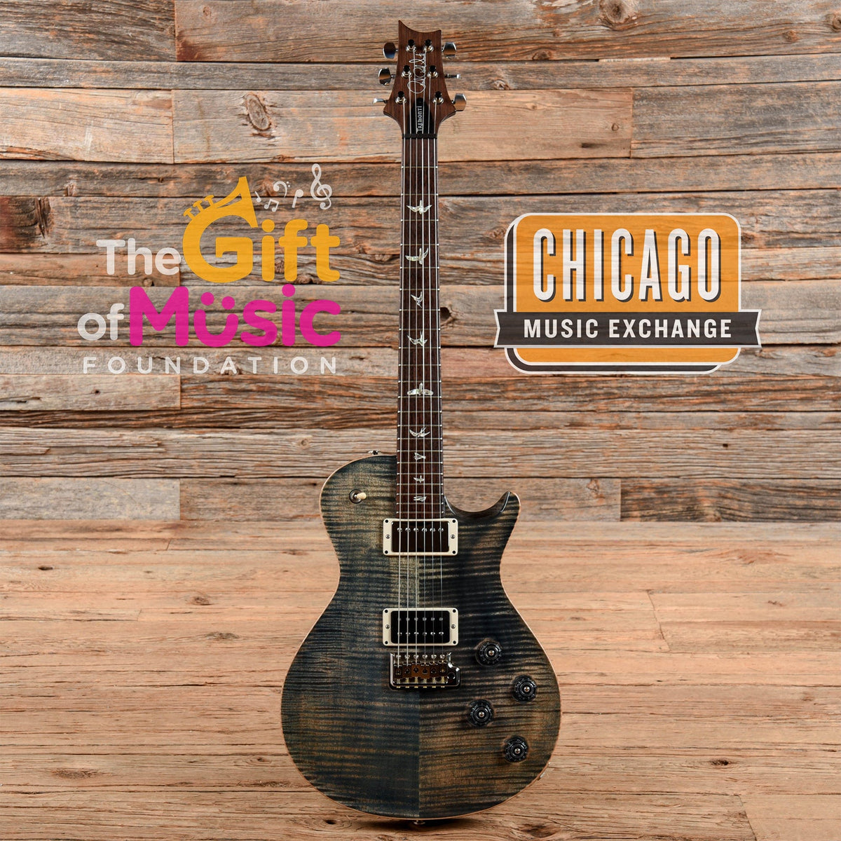 PRS Mark Tremonti Signature 10 Top Faded Whale Blue 2015 - MusicMarket