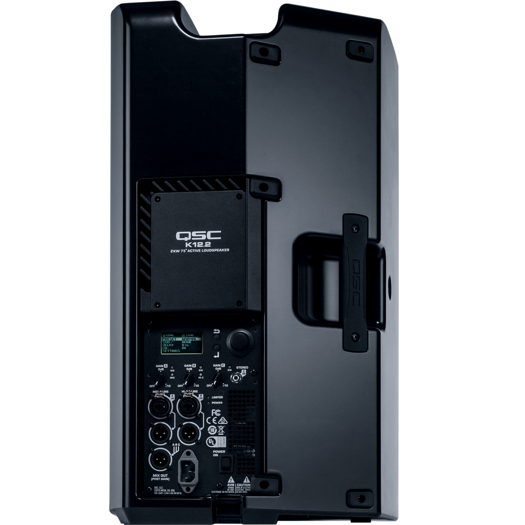 QSC K12.2 12" Two Way 2000W Powered Loudspeaker - View 14 | MusicMarket