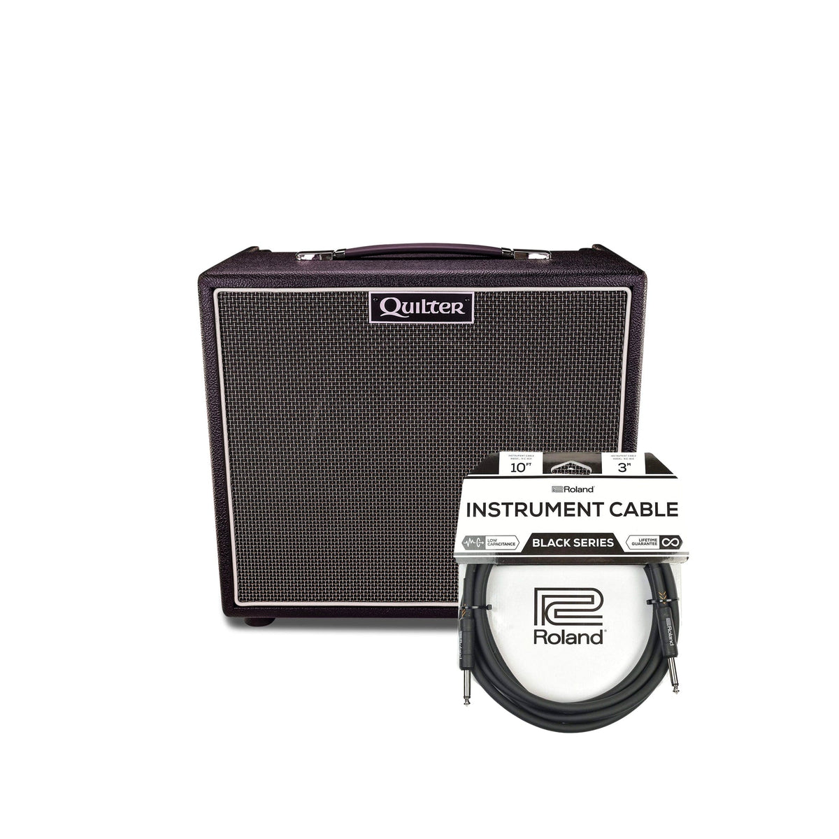 Quilter Labs Aviator Mach 3 200W 1x12 Combo Amp and (1) Cable Bundle - MusicMarket
