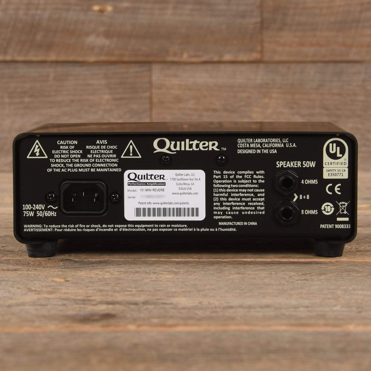 Quilter Labs 101 Mini Reverb Head - View 4 | MusicMarket