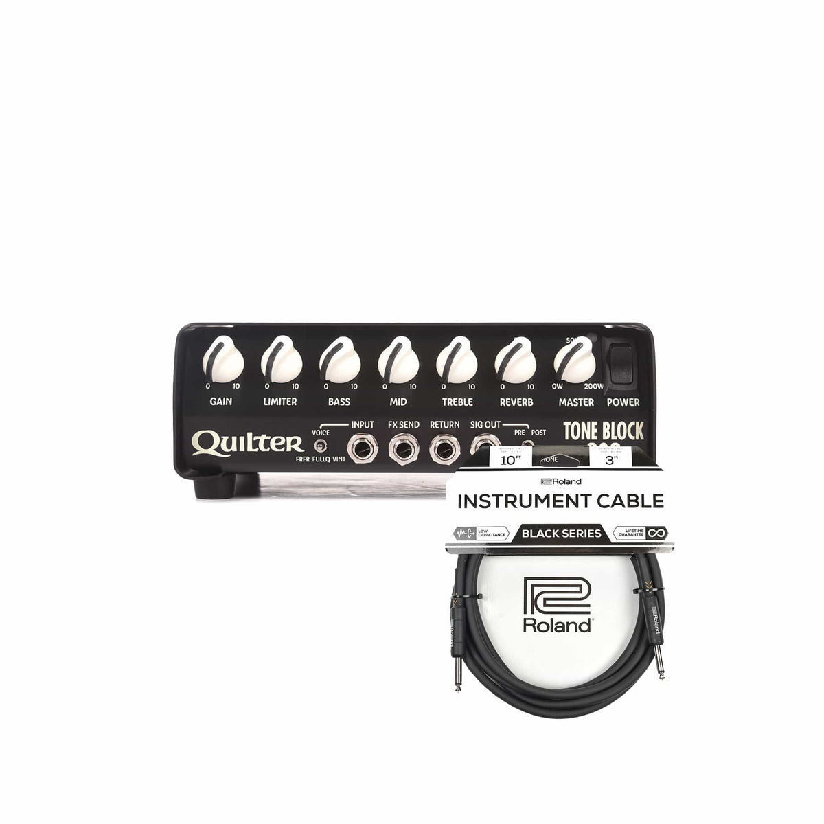 Quilter Labs Tone Block 202 Head Cable Bundle - MusicMarket