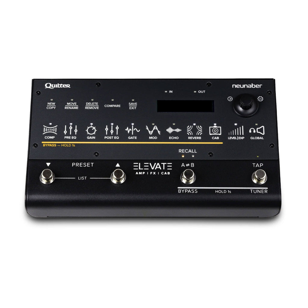 Quilter Labs Elevate Amp, FX and Cab Simulator Pedal - MusicMarket