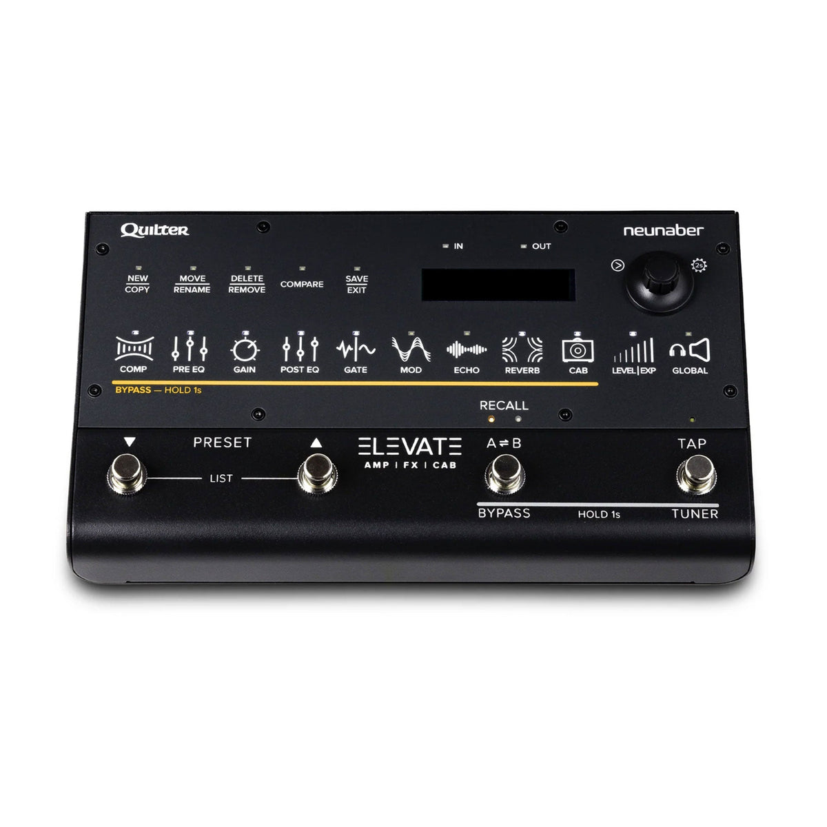 Quilter Labs Elevate Amp, FX and Cab Simulator Pedal - MusicMarket