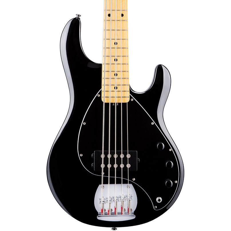 Sterling by Music Man StingRay Ray5 Bass Guitar in Black - MusicMarket