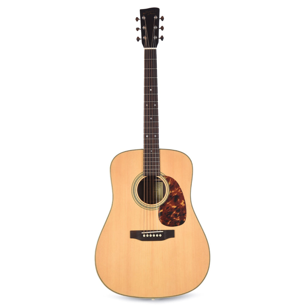 Recording King Deluxe All Solid Dreadnought Aged Adirondack Spruce/Rosewood - View 4 | MusicMarket