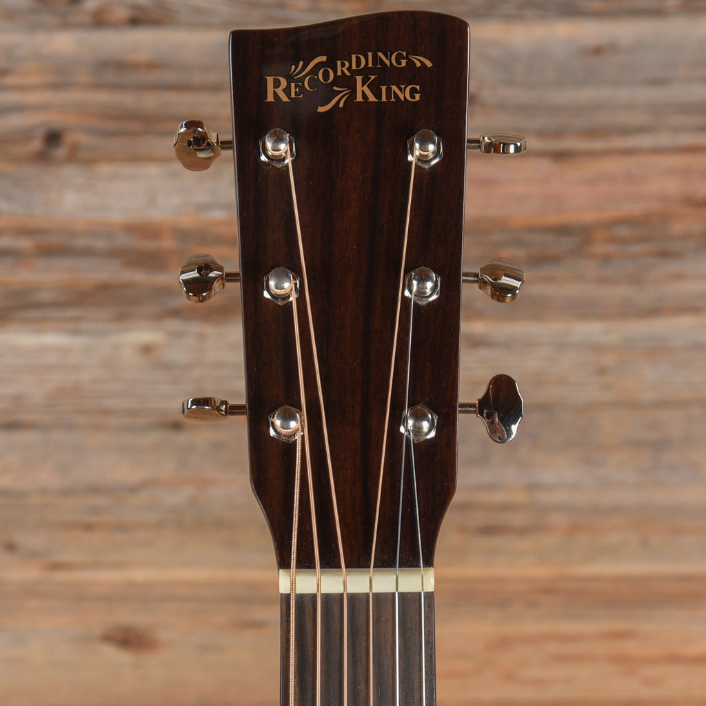 Recording King RD-328 Dreadnought Natural - View 6 | MusicMarket