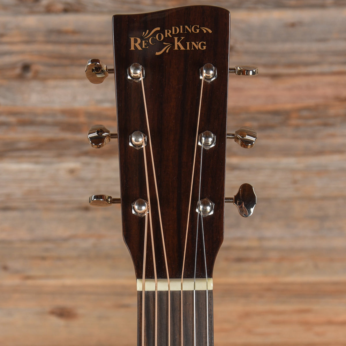 Recording King RD-328 Dreadnought Natural - View 6 | MusicMarket