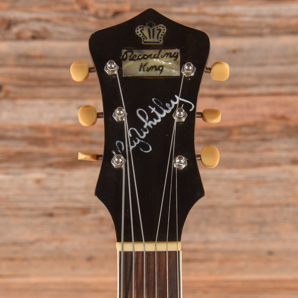 Recording King Ray Whitley Model 1027 Sunburst 1940 - View 6 | MusicMarket