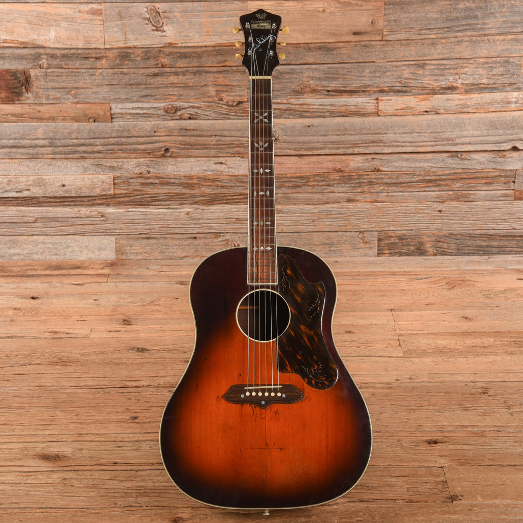 Recording King Ray Whitley Model 1027 Sunburst 1940 - View 4 | MusicMarket