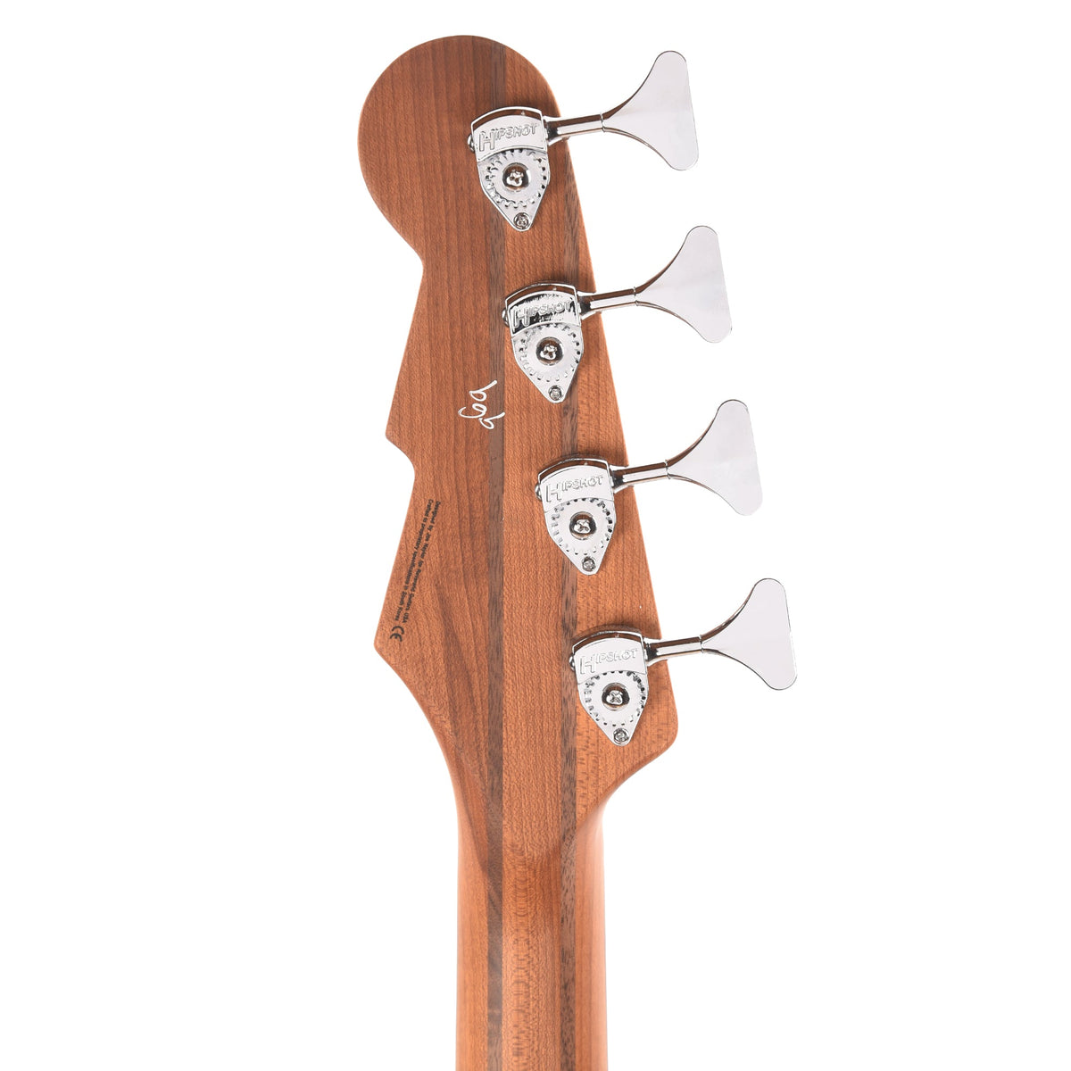 Reverend Decision P Bass Guitar Mulberry Pearl - View 7 | MusicMarket
