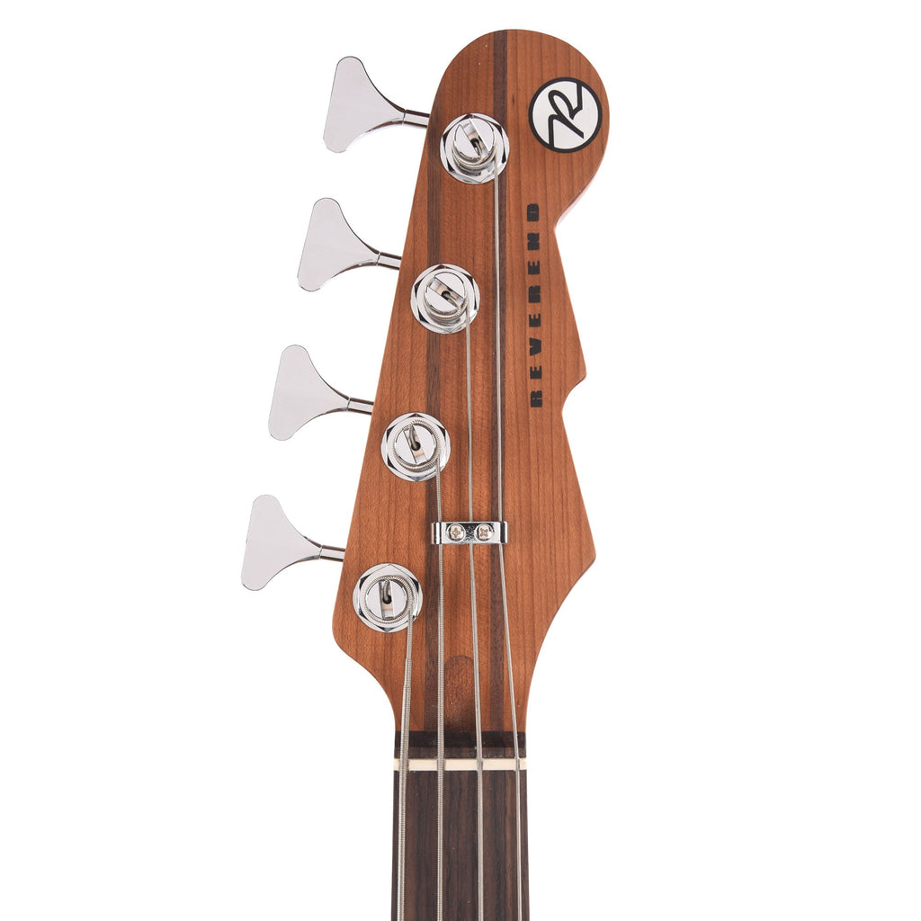 Reverend Mercalli 4 Army Green Bass Guitar - View 6 | MusicMarket