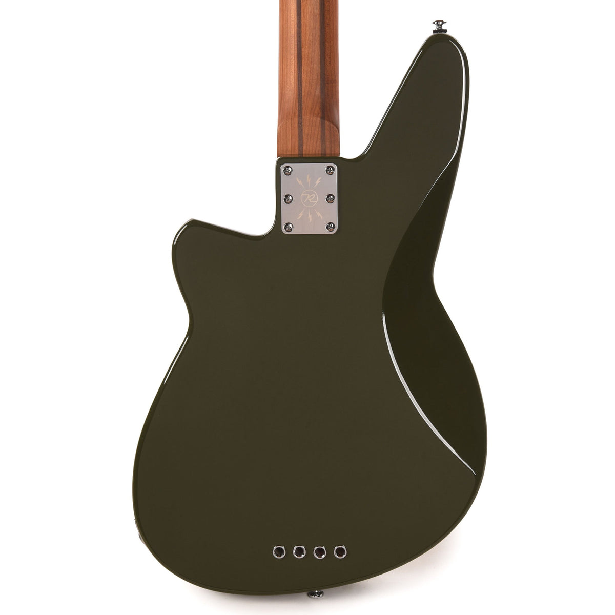 Reverend Mercalli 4 Army Green Bass Guitar - View 3 | MusicMarket