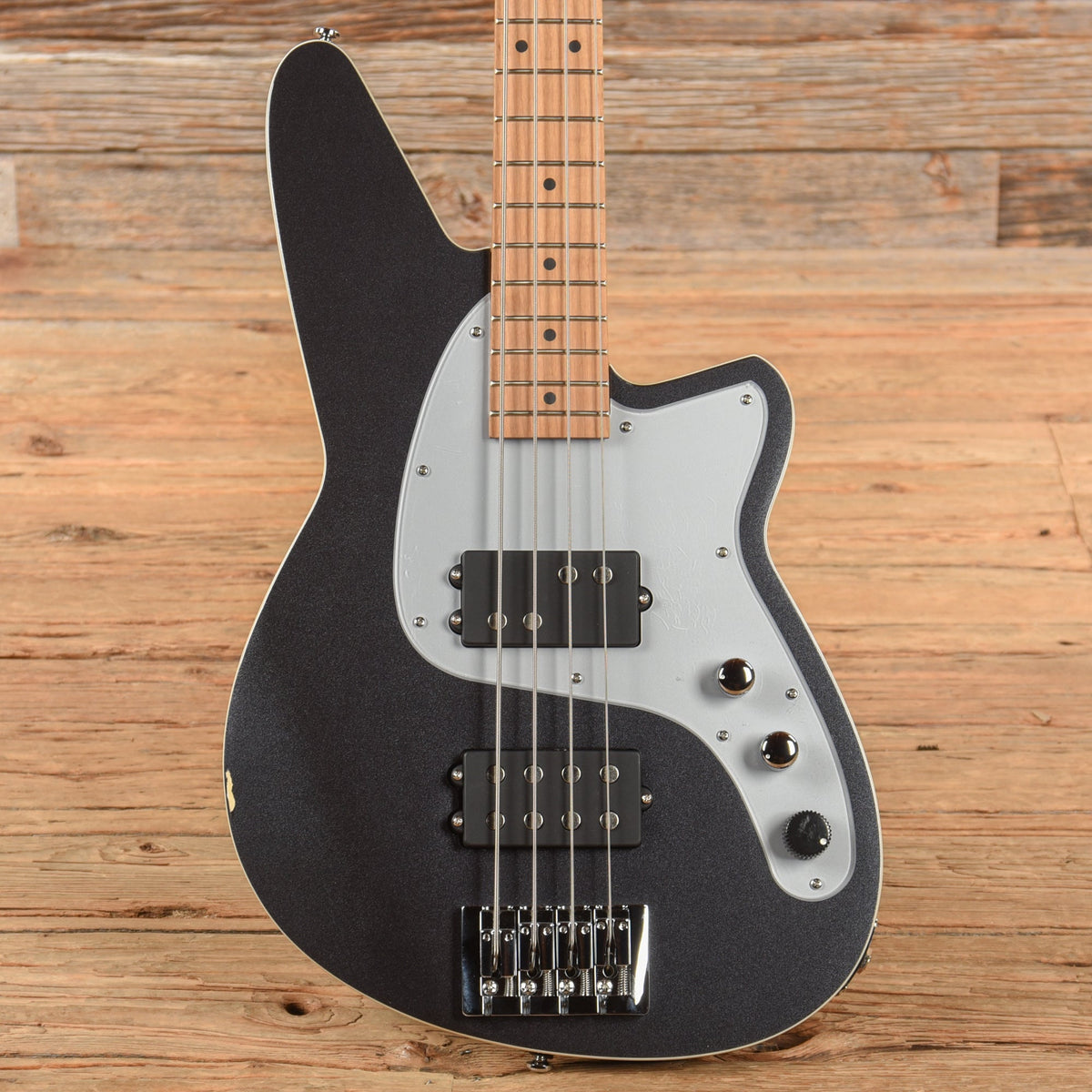 Reverend Mercalli 4 Bass Gunmetal - MusicMarket