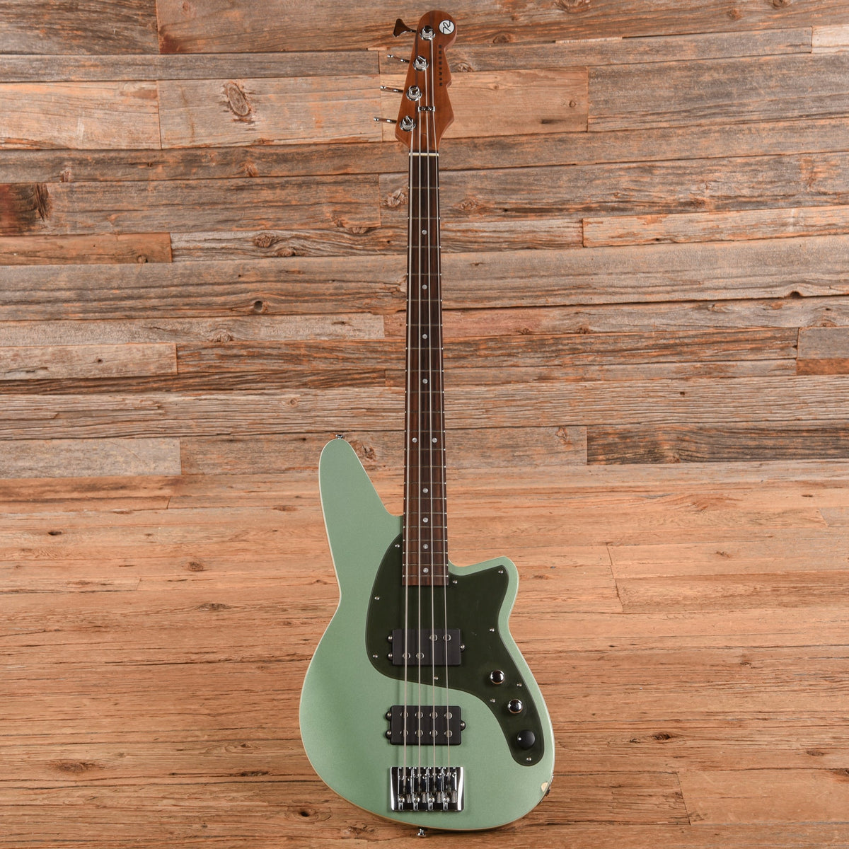 Reverend Mercalli 4 Bass Metallic Alpine - View 4 | MusicMarket