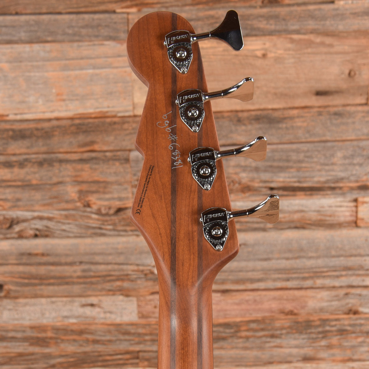 Reverend Mercalli 4 Bass Metallic Alpine - View 7 | MusicMarket