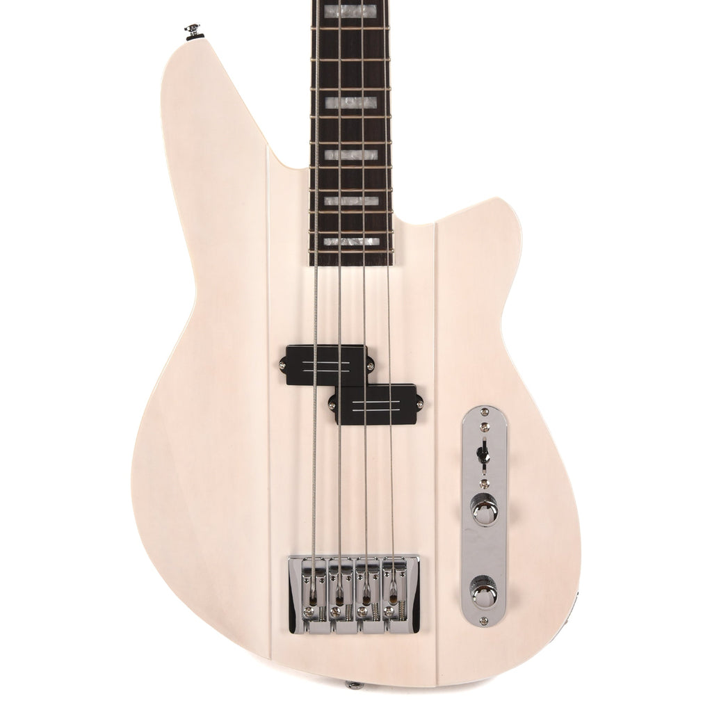 Reverend Sentinel Bass Guitar Transparent White - View 2 | MusicMarket
