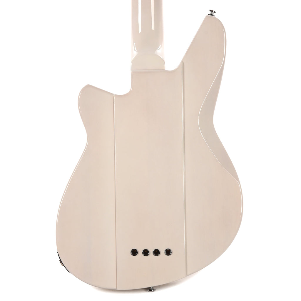 Reverend Sentinel Bass Guitar Transparent White - View 3 | MusicMarket