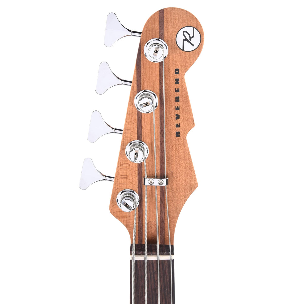Reverend Triad Bass Periwinkle Burst - View 6 | MusicMarket
