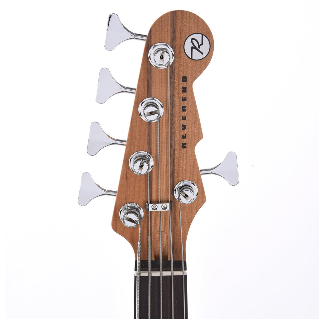 Reverend Mercalli 5 Bass Periwinkle Burst - View 6 | MusicMarket