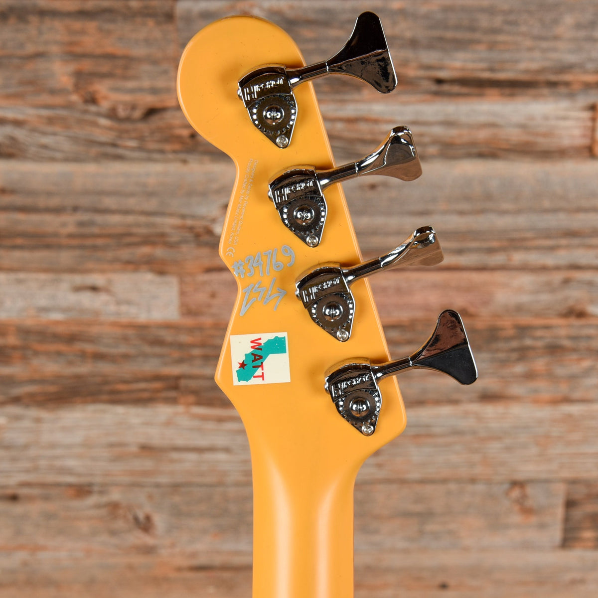 Reverend Mike Watt Wattplower Bass Natural - Joe Trohman - View 7 | MusicMarket