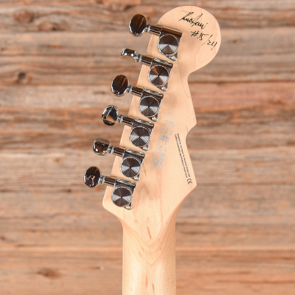 Reverend Ken's Special Midnight Black Electric Guitar - View 7 | MusicMarket