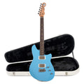 Reverend Kingbolt HH Electric Guitar Ohana Blue and Teardrop Two Tone Case Bundle - MusicMarket