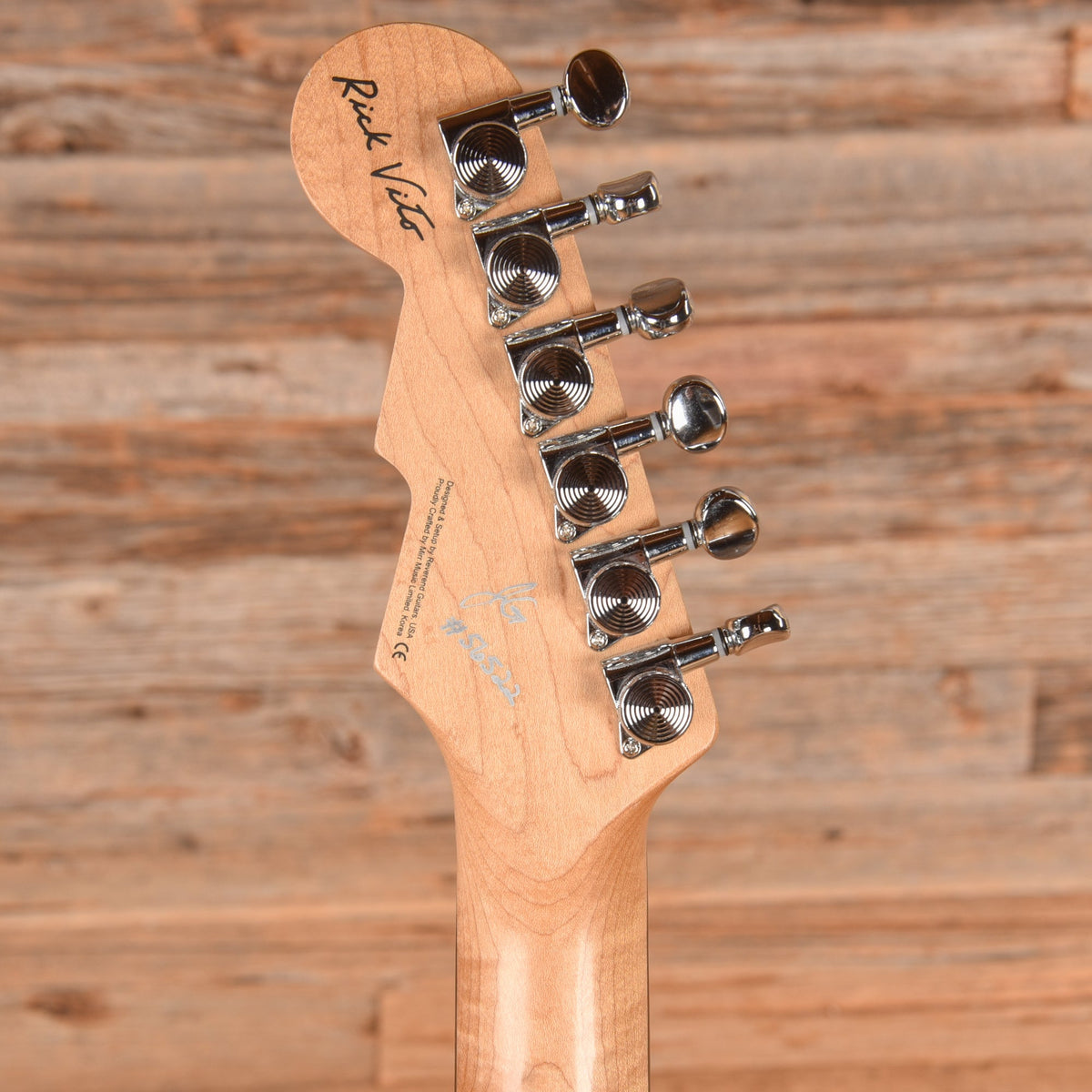 Reverend Rick Vito Soul Agent Black - View 7 | MusicMarket