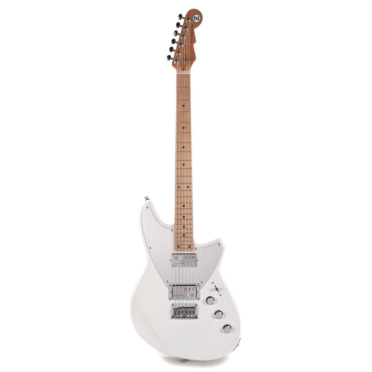 Reverend Billy Corgan Drop Z Gloss Pearl White - View 4 | MusicMarket