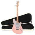 Reverend Billy Corgan Signature Z-One Gloss Orchid Pink Hardshell Case Bundle - MusicMarket