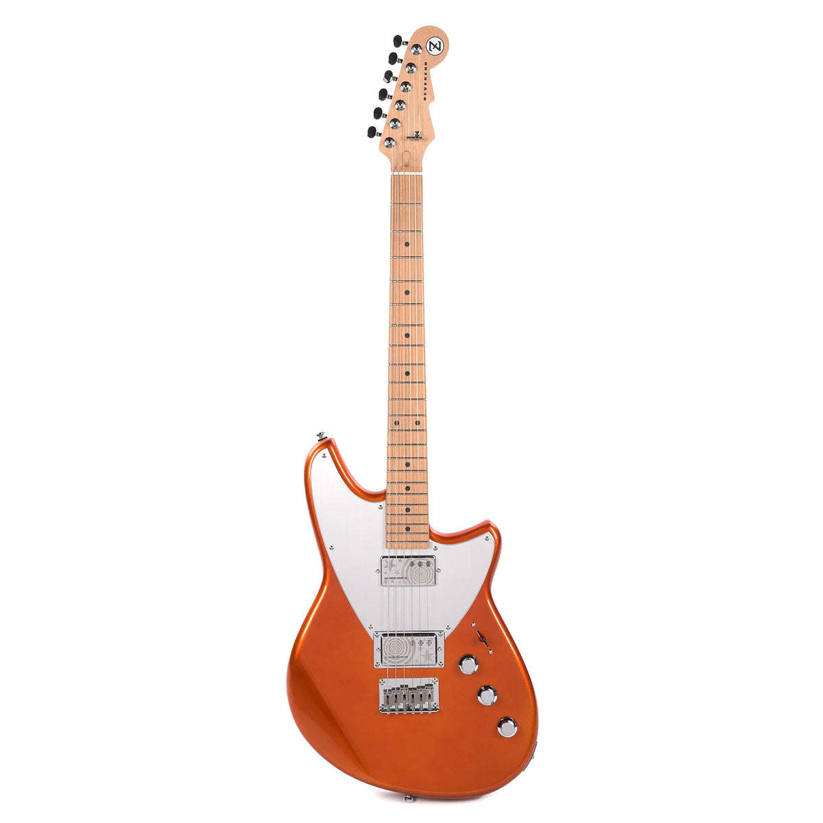 Reverend Billy Corgan Signature Z-One Metallic Tangerine (Limited Edition of 28) - View 4 | MusicMarket