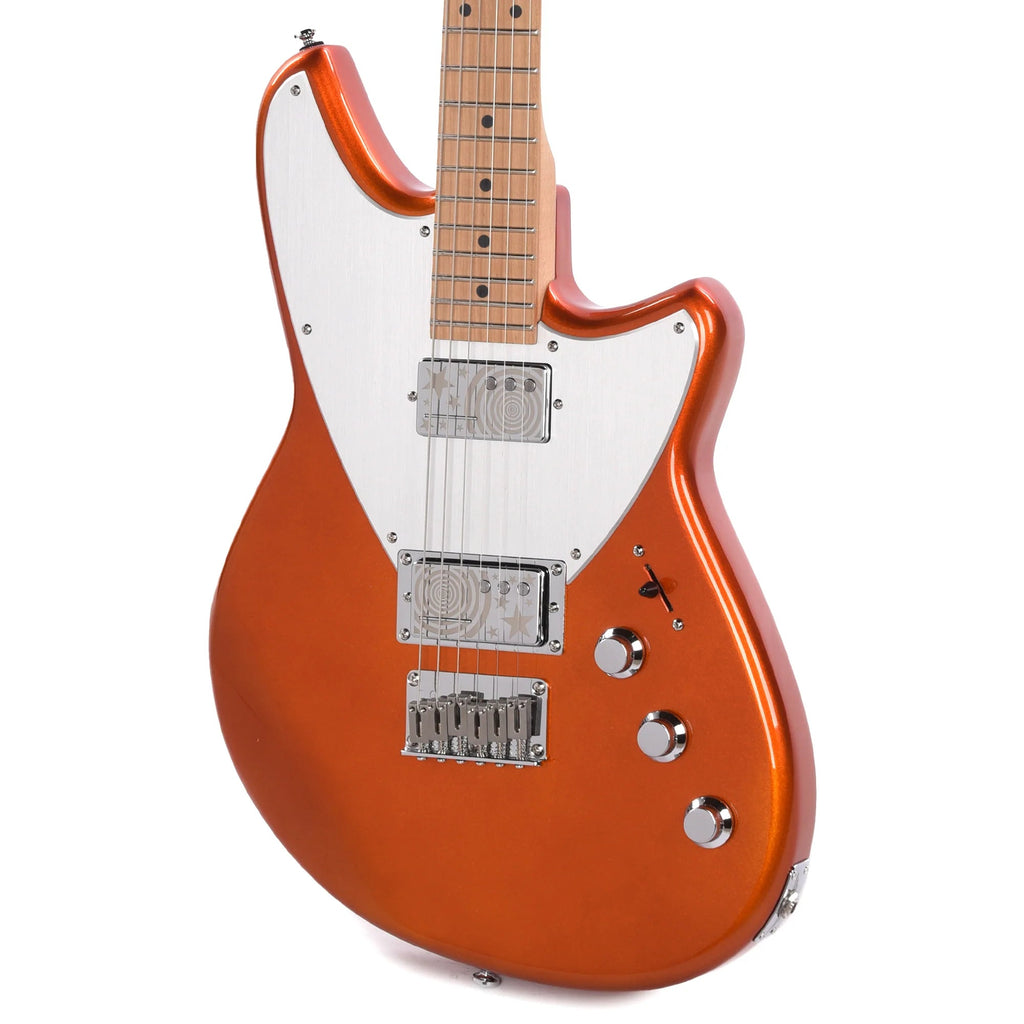 Reverend Billy Corgan Signature Z-One Metallic Tangerine (Limited Edition of 28) - View 2 | MusicMarket