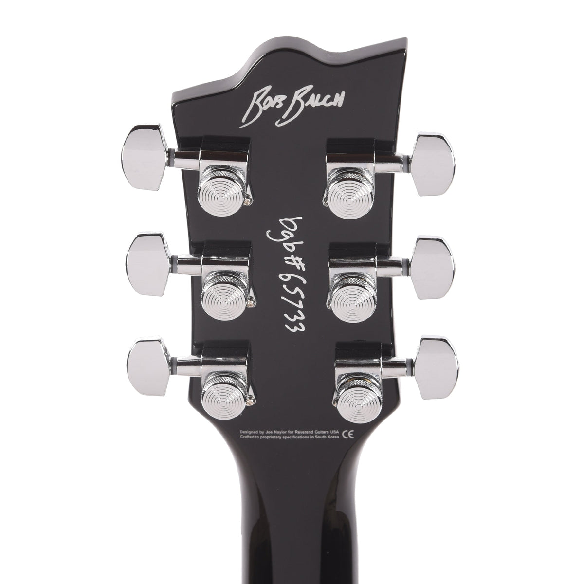 Reverend Bob Balch Signature FR Silver Burst - View 7 | MusicMarket