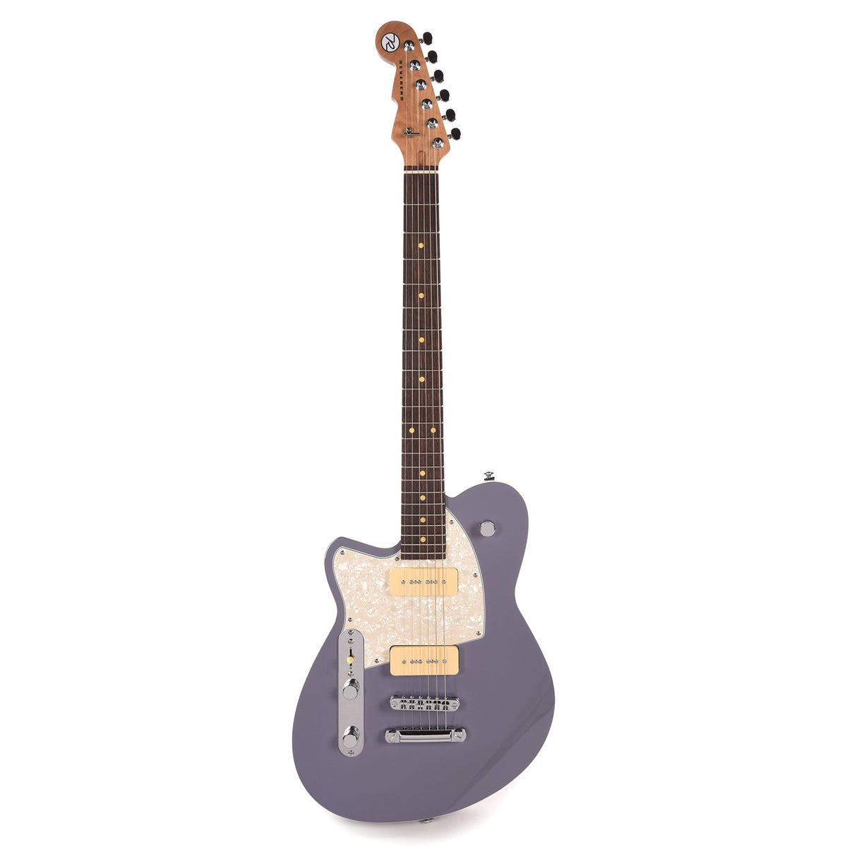 Reverend Charger 290 Periwinkle LEFTY - View 4 | MusicMarket