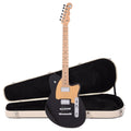 Reverend Charger HB Midnight Black Hardshell Case Bundle - MusicMarket