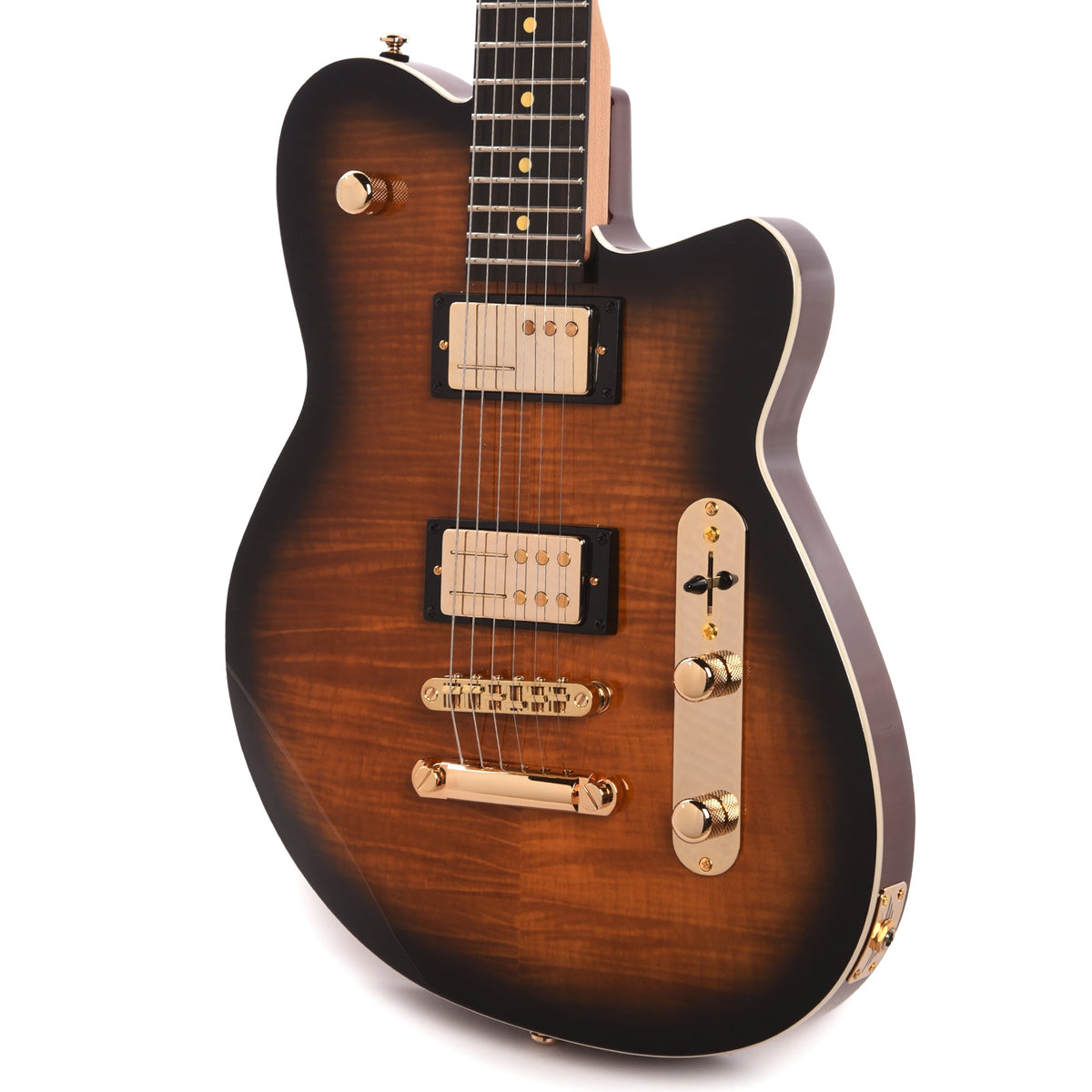 Reverend Charger RA FM Coffee Burst - View 2 | MusicMarket