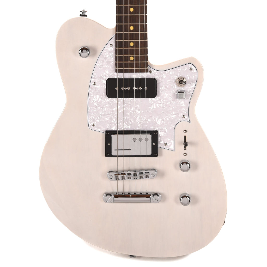 Reverend Chris Freeman Signature Electric Guitar Transparent White - View 2 | MusicMarket