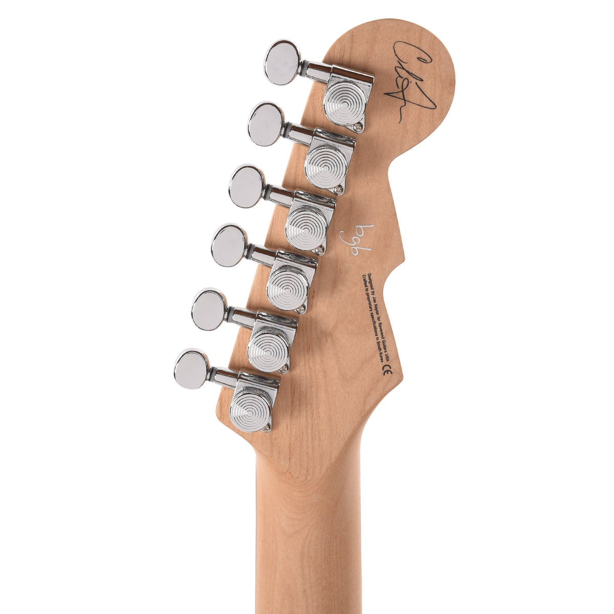 Reverend Chris Freeman Signature Electric Guitar Transparent White - View 7 | MusicMarket