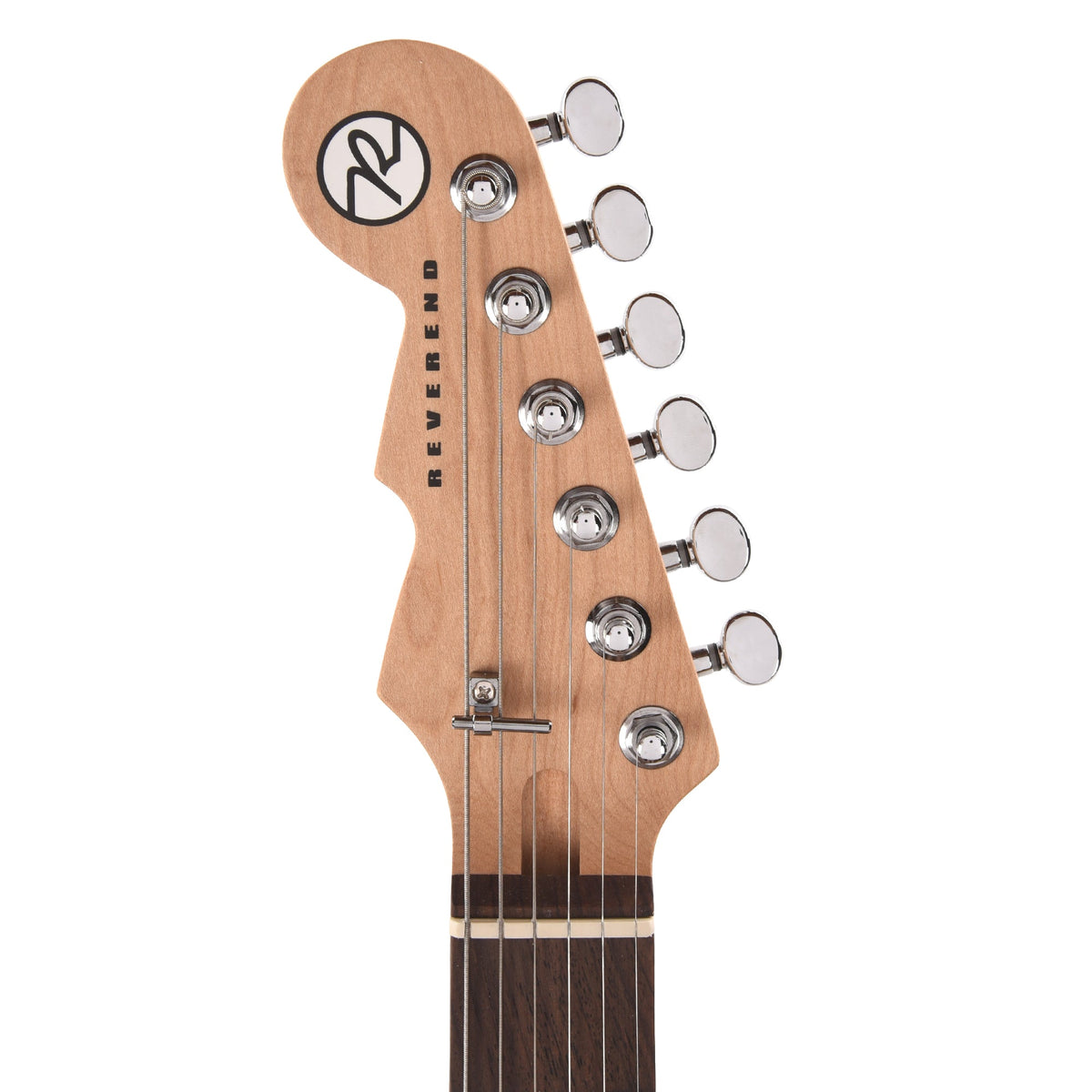 Reverend Chris Freeman Signature Electric Guitar Transparent White - View 6 | MusicMarket