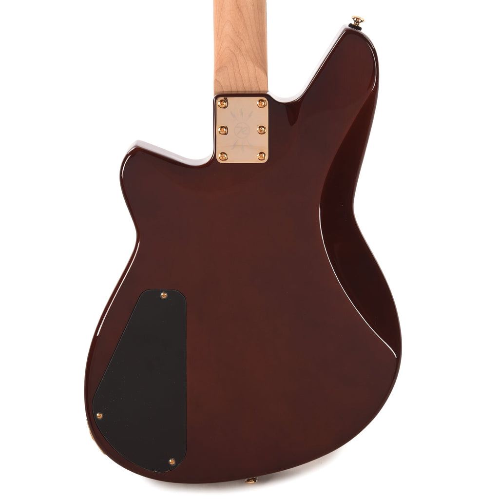 Reverend Descent RA 10th Anniversary Dark Violin Brown Electric Guitar - View 3 | MusicMarket
